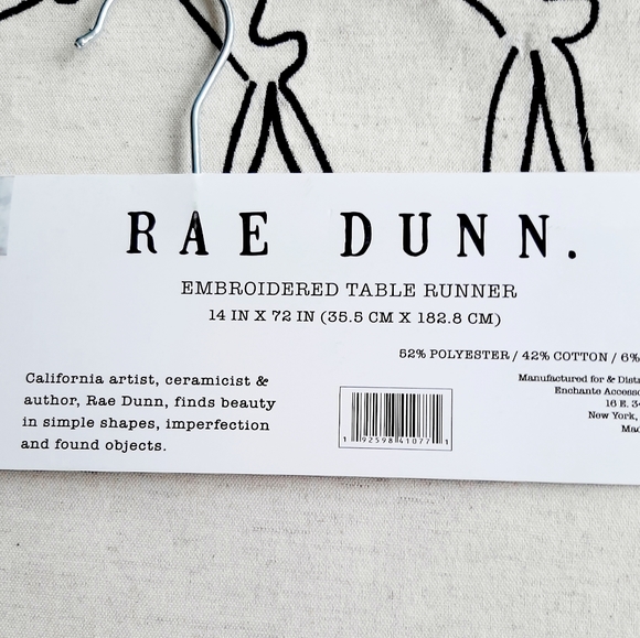 NWT RAE DUNN EASTER TABLE RUNNER. - Picture 7 of 8